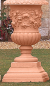 Preview: Winslow Pedestal - Farbe Terracotta