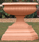 Preview: Large Winslow Pedestal - Farbe Terracotta