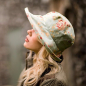 Preview: English Rose Linen Sun Hat