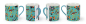 Preview: Fine China Mug Flora & Fauna