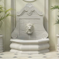 Preview: Dauphin Fountain mit Löwenkopf - Farbe Portland