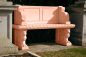 Preview: Hadrian Seat, Chimera Supports - Farbe Terracotta, mit Gravur
