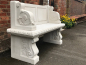 Preview: Hadrian Seat, Scrolled Supports - Farbe Portland