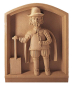 Preview: Tradescant Wall Plaque - Farbe Terracotta