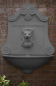Preview: Lion Wall Bowl Fountain - Farbe Slate