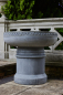 Preview: Romanesque Fountain - Farbe Slate mit Podest
