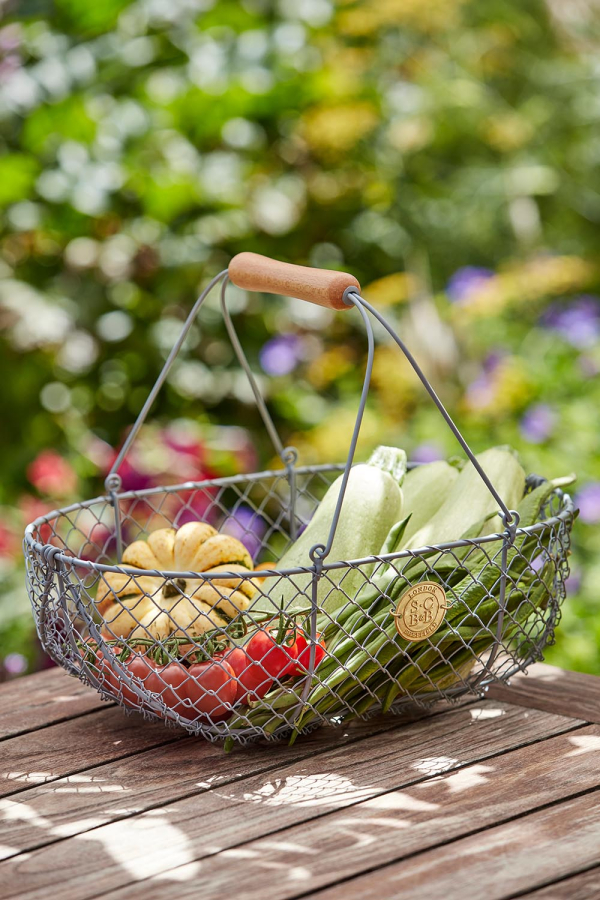 Sophie Conran Harvesting Basket - Grey L