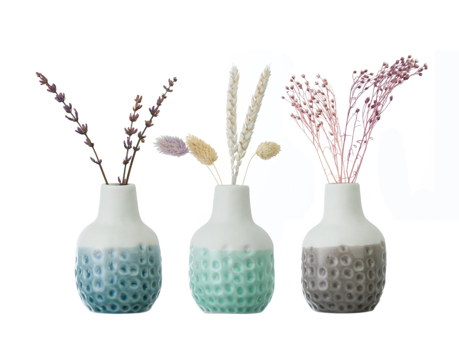 Dotty Trio Vases