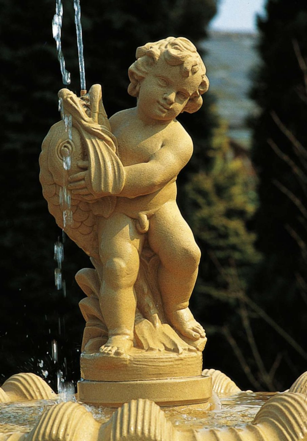 Boy with Dolphin Centrepiece - Bath