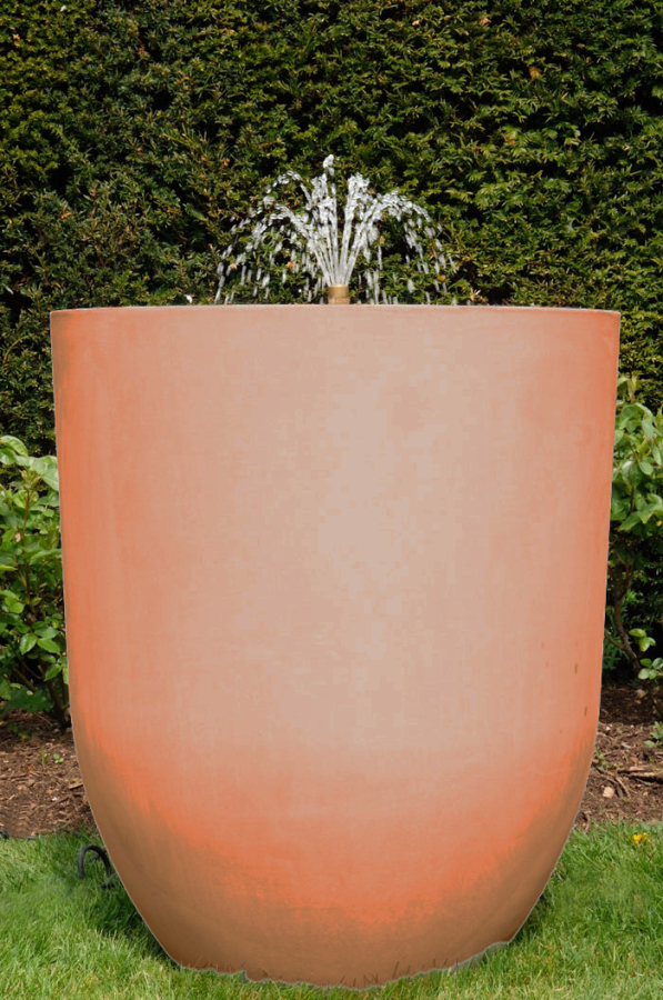 Crucible Fountain Medium - Farbe Terracotta