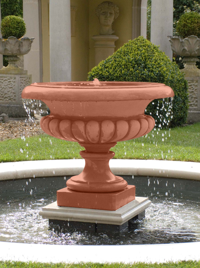 West Lodge Fountain - Terracotta