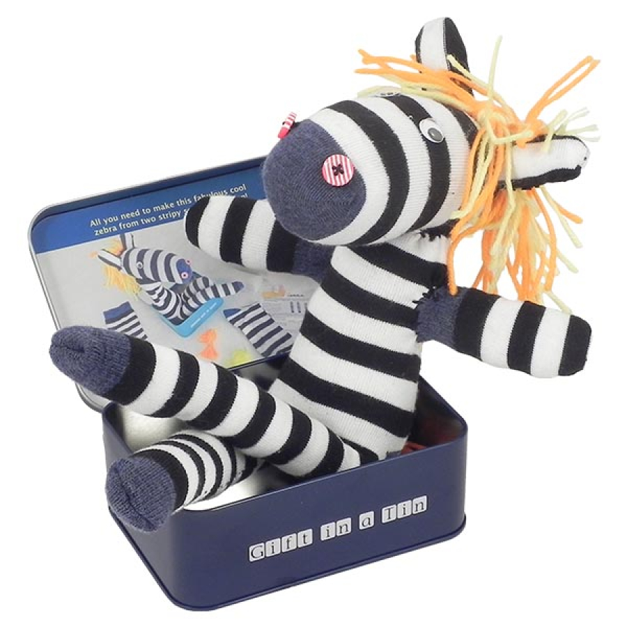 Git in a Tin - Sock Zebra