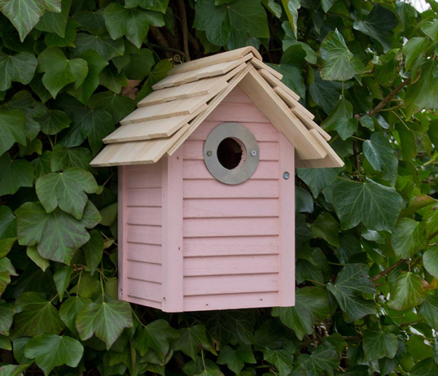 New England Nest Box - Pink