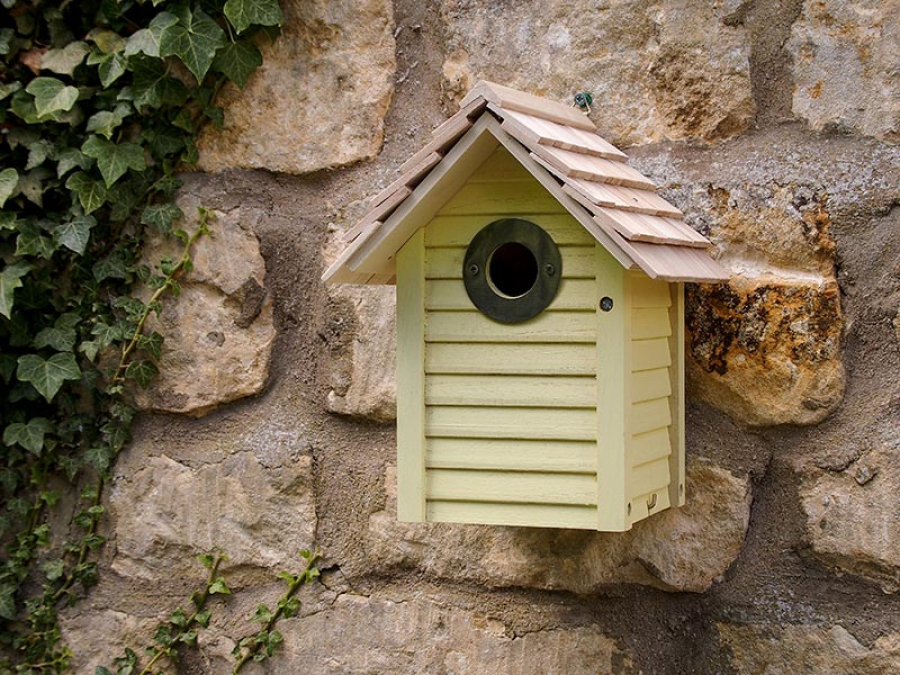 New England Nest Box - Yellow