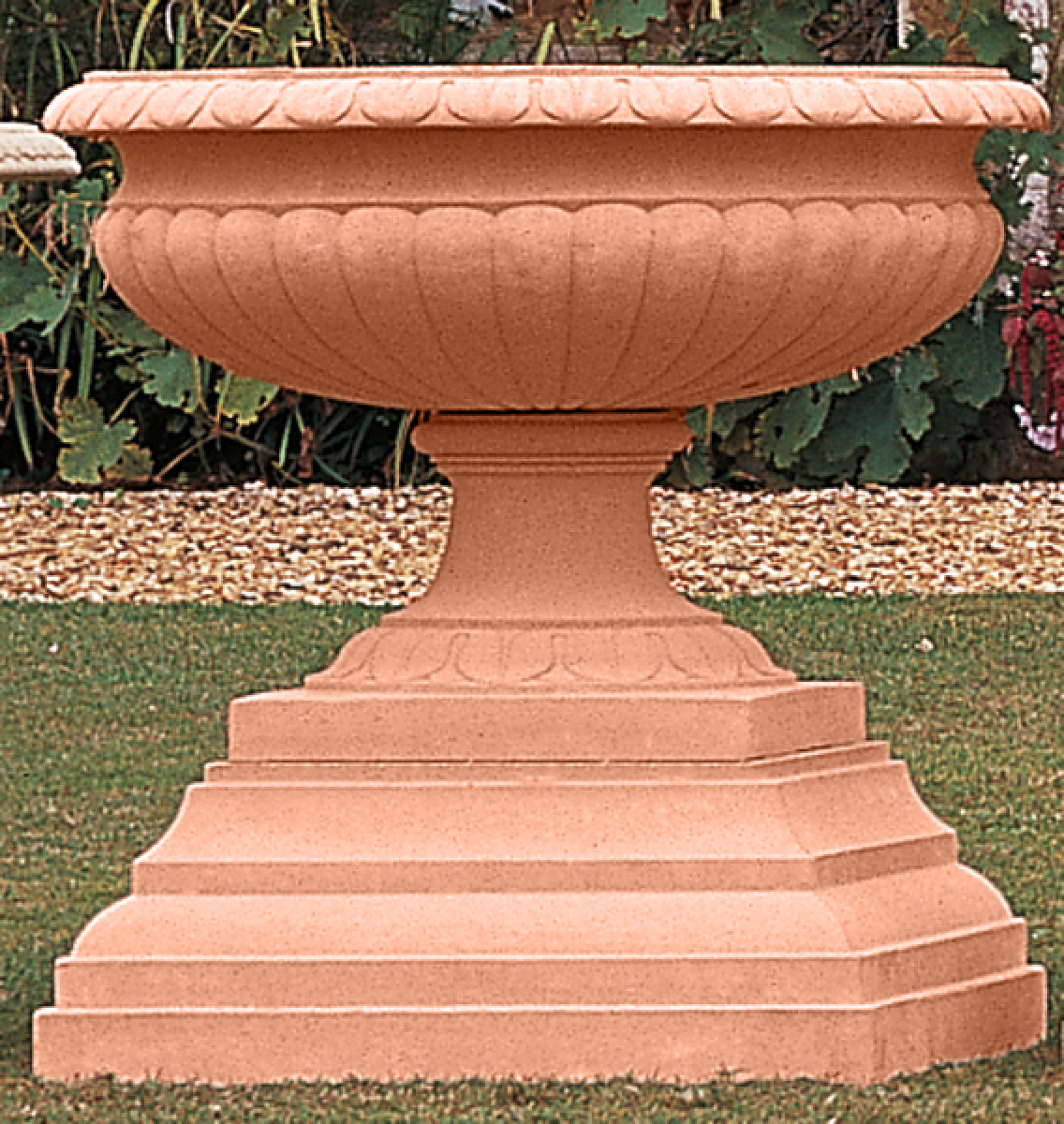 Large Winslow Pedestal - Farbe Terracotta