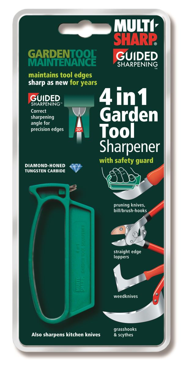 4 in 1 Garden Tool Sharpener