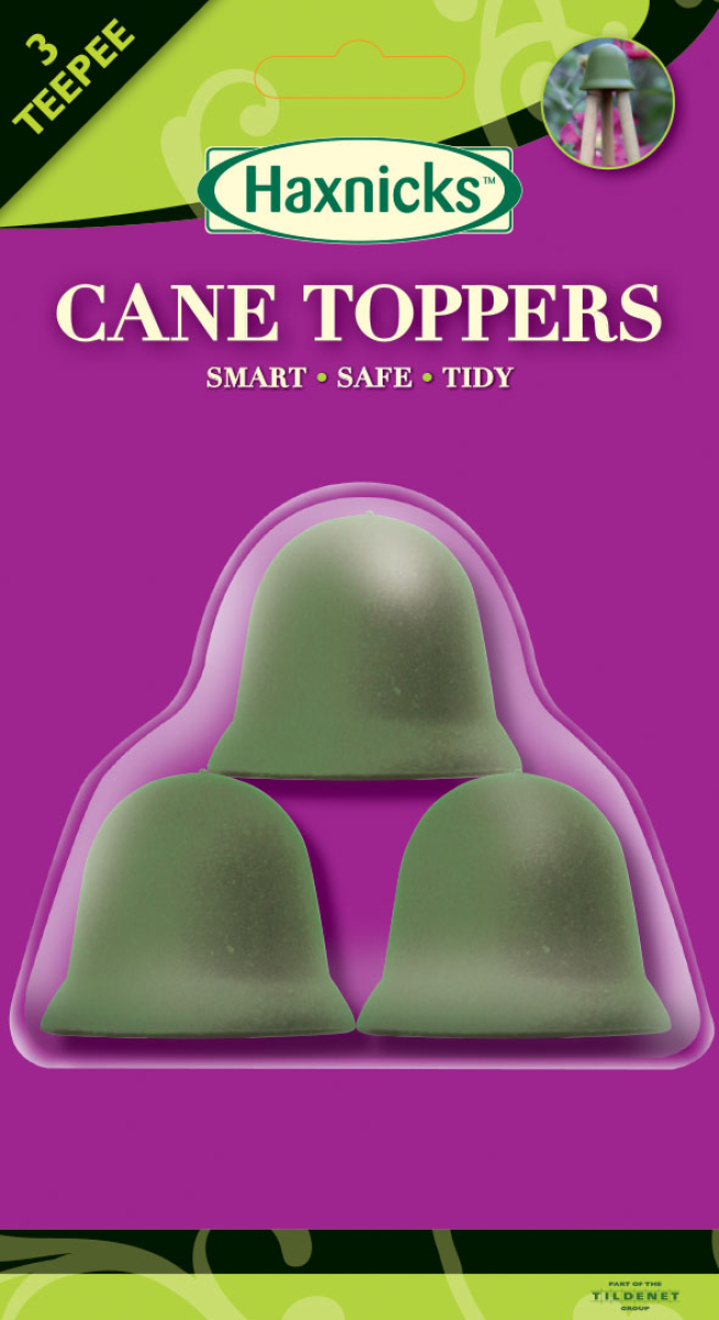 3 Cane Toppers Olive