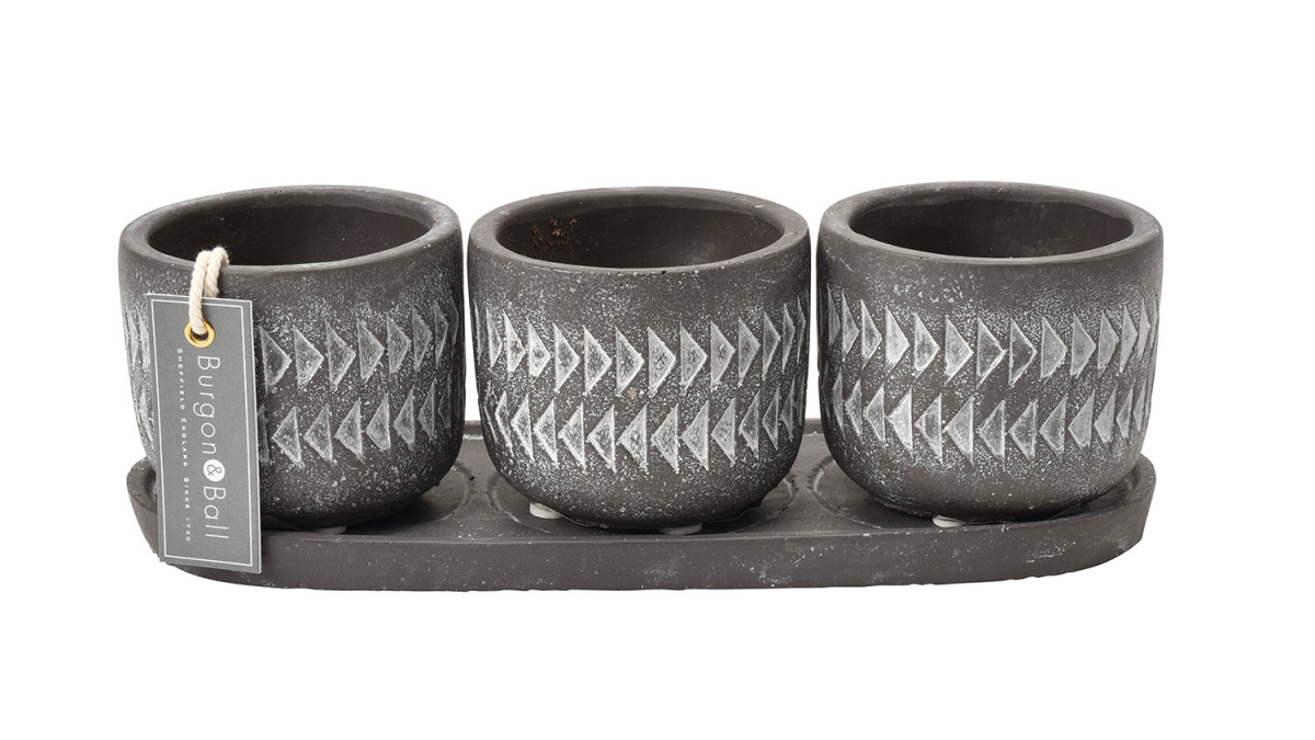 Aztec Pots Set of 3