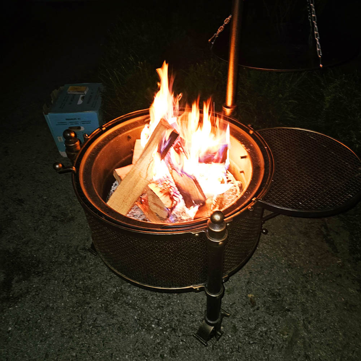 Original Fire Grill - Verwendung als Feuerkorb