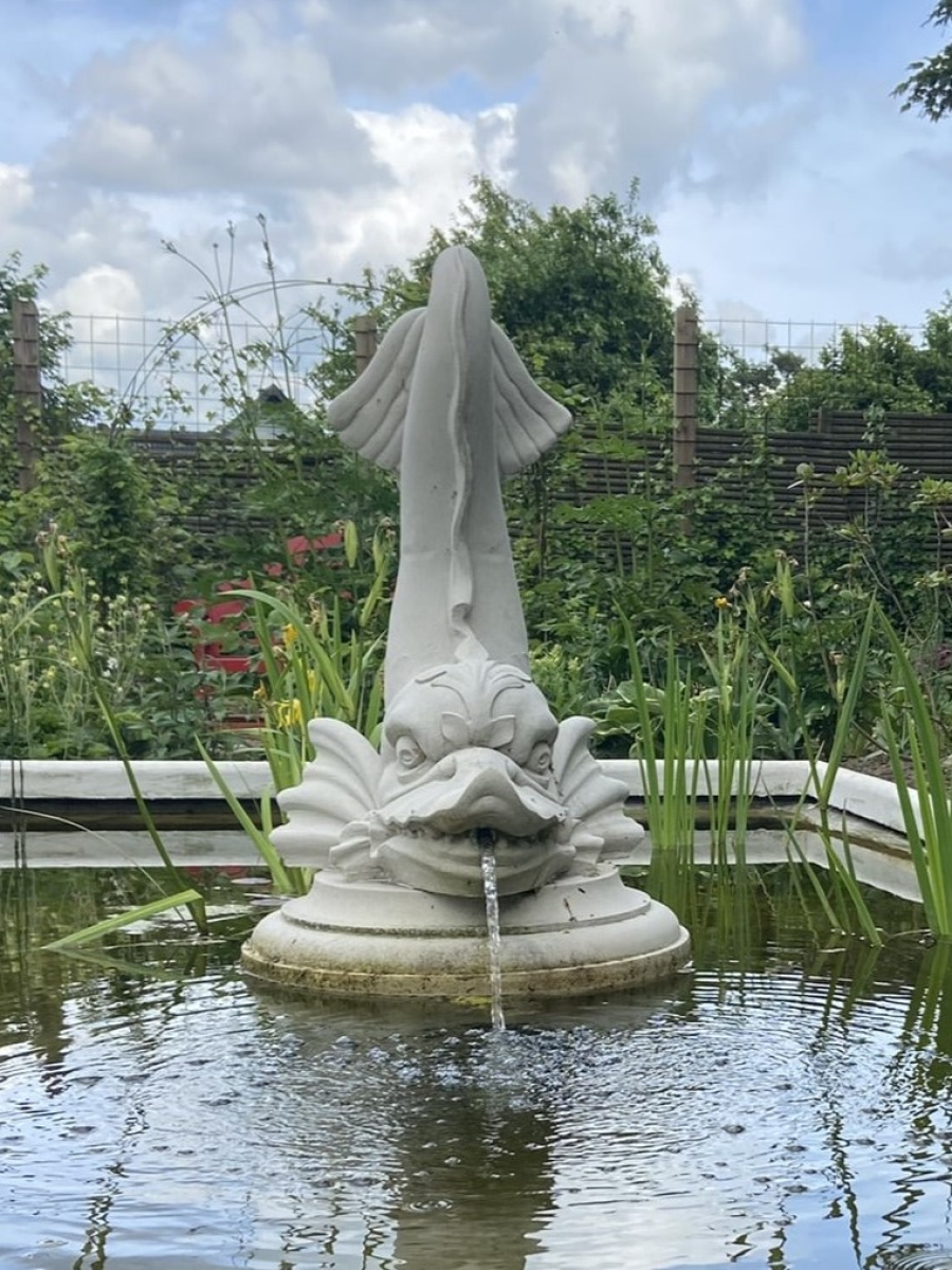 Large Dolphin Fountain - Portland