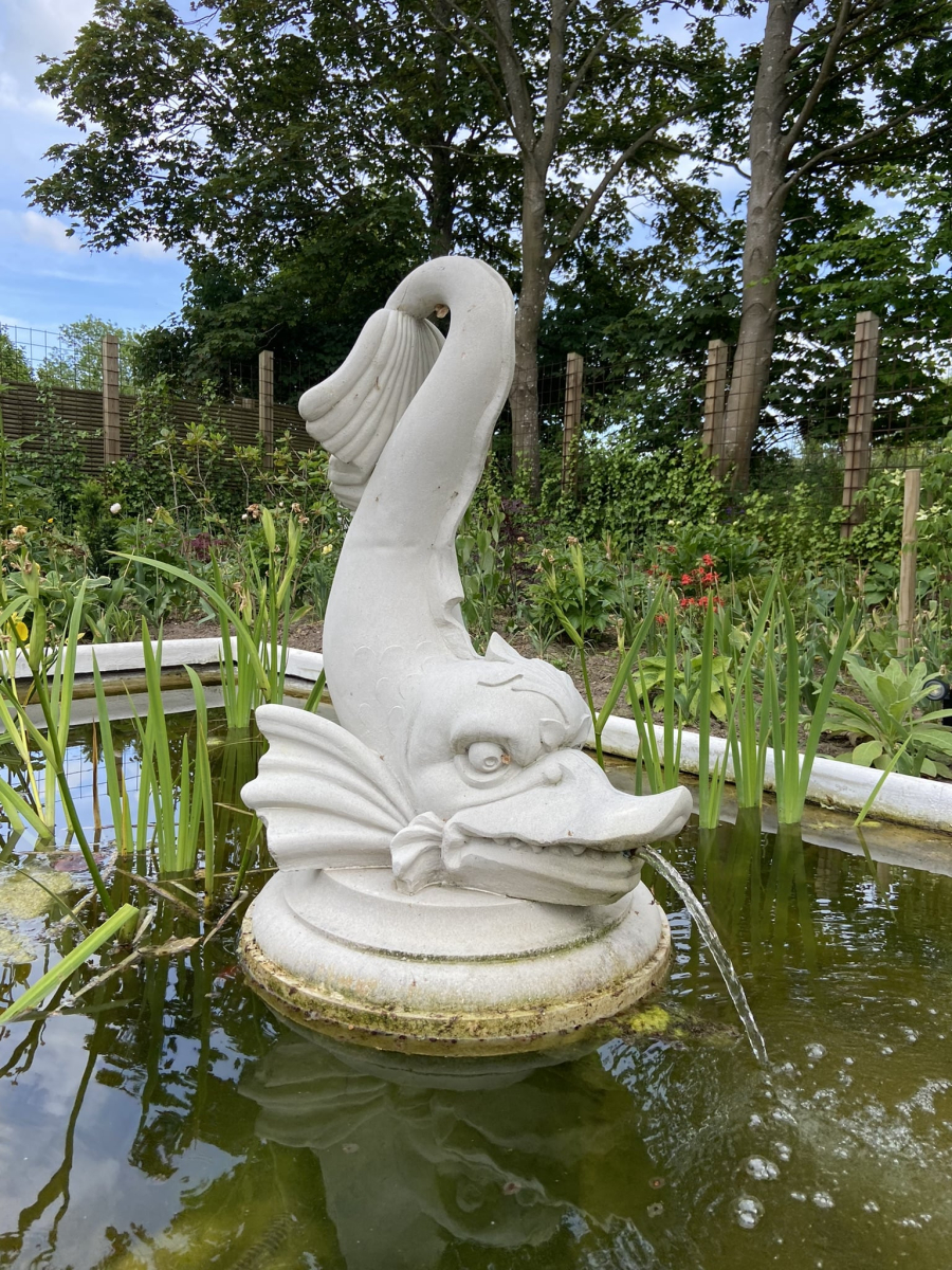 Large Dolphin Fountain - Portland