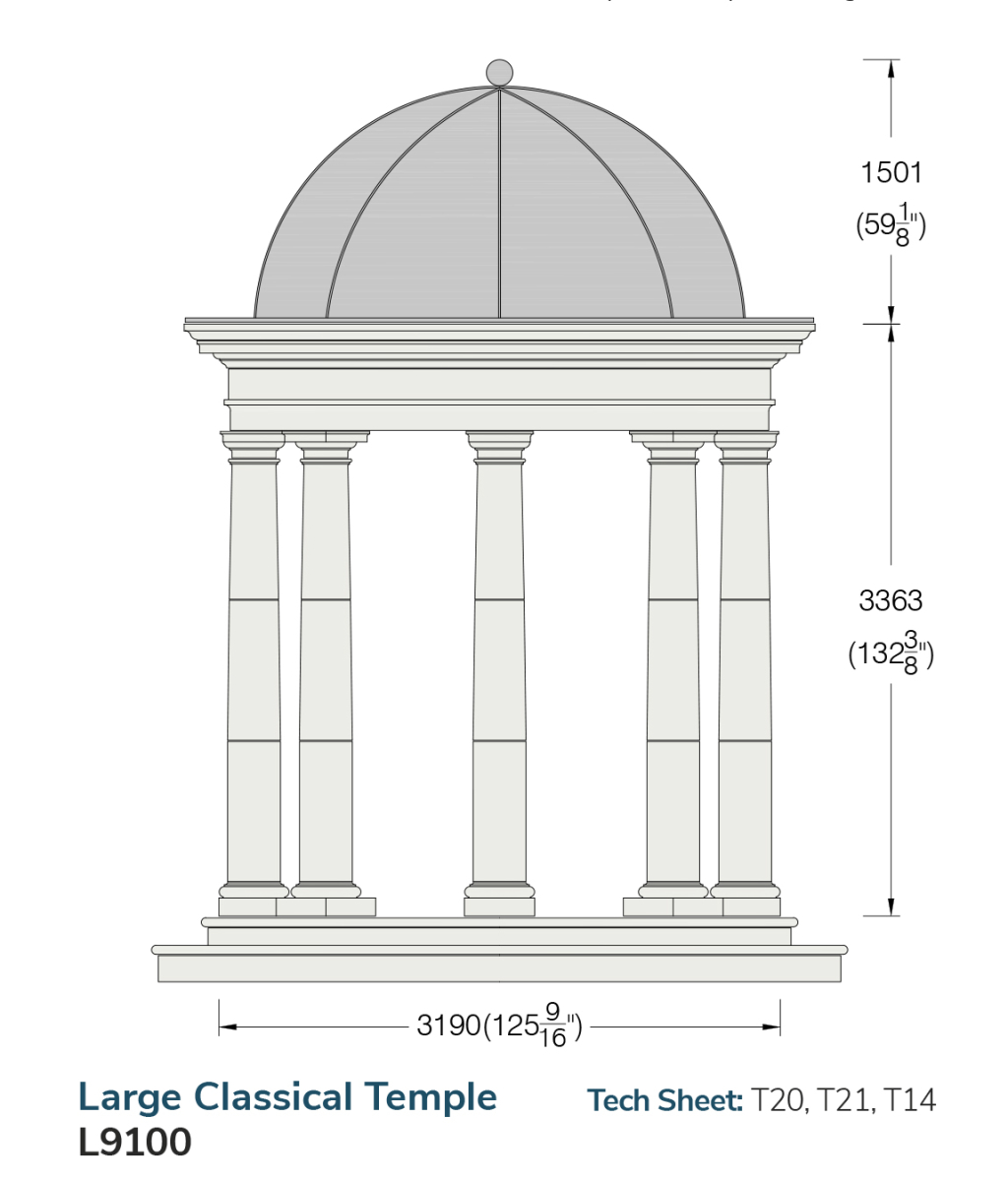 Large Classical Temple