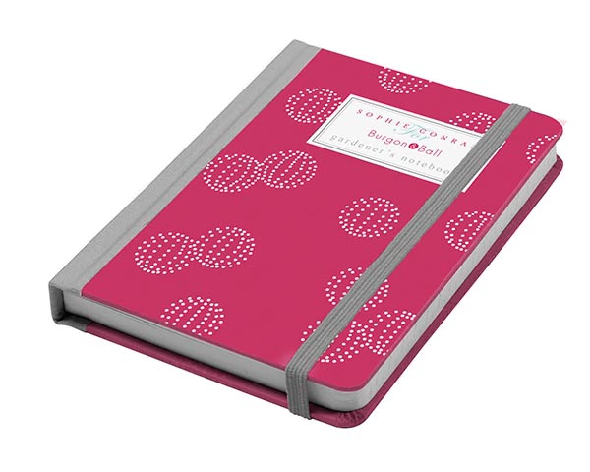 Sophie Conran Gardeners Notebook Allium Bloom Raspberry