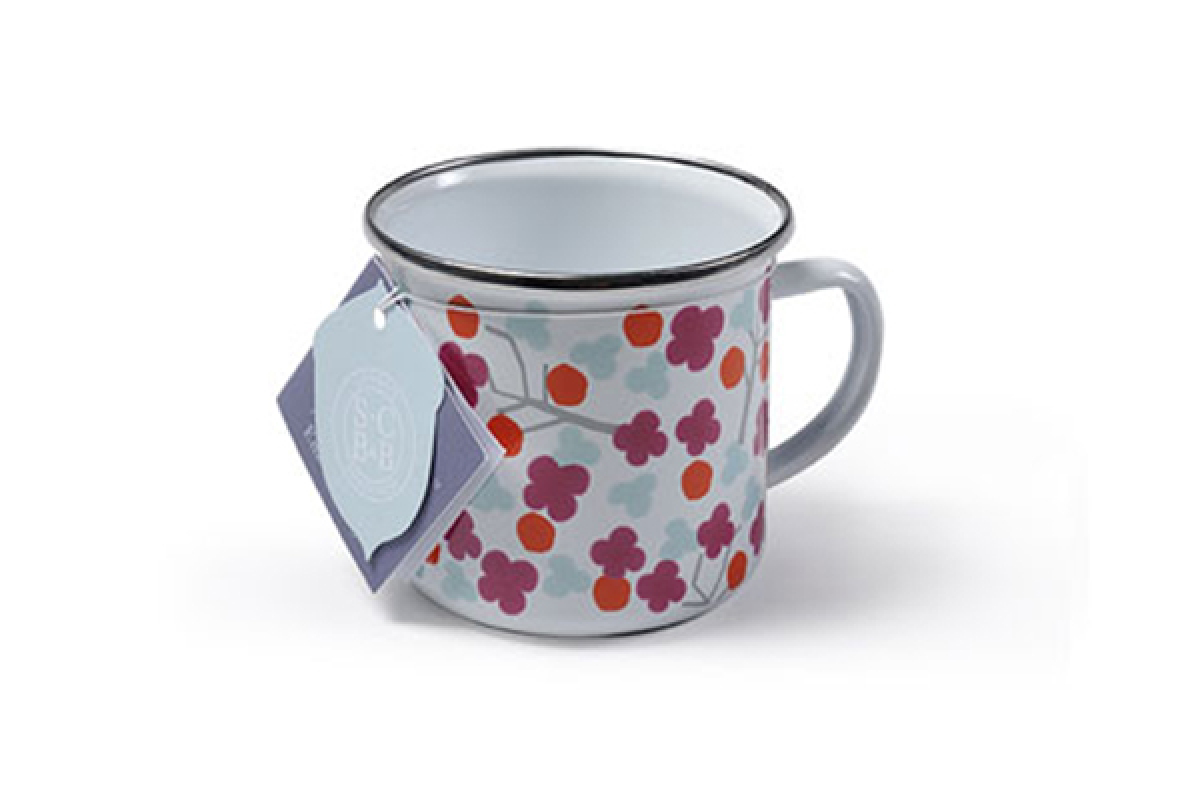 Sophie Conran Enamel Mug - Cherry Blossom