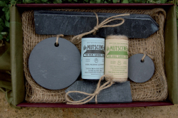 Slate Label and Twine Gift Set